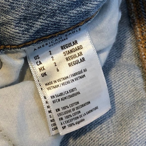 Womens size 2 American Eagle Jeans - Picture 5 of 8